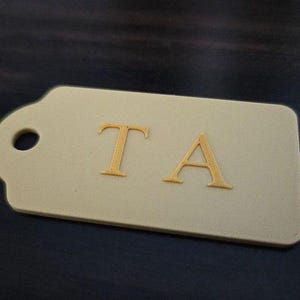 Coach Hangtag Replacement With Custom Monogram! - Etsy