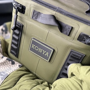 Yeti custom velcro patch Olive color