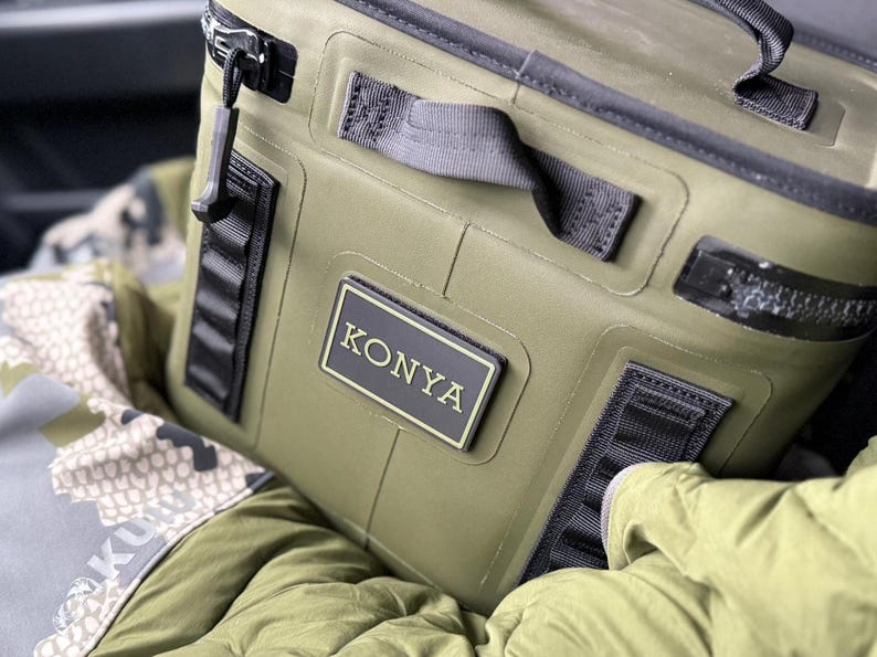 Yeti custom velcro patch Olive color