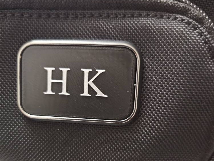 Tumi Monogram Patch Custom Replacement Etsy