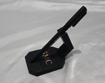 Custom Monogram Pen Holder - 3D Printed Desk Organizer