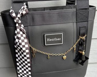 YETI Patch Customized with Monogram - Hook and Loop fastener for your Yeti cooler