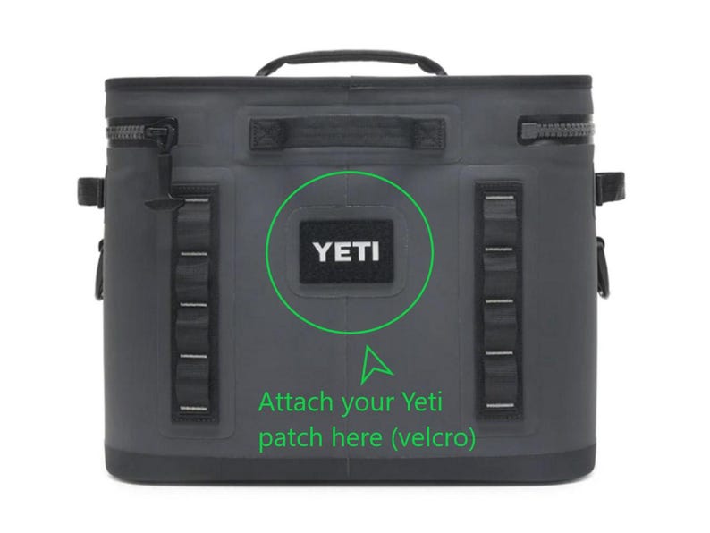 Yeti Hopper cooler velcro patch