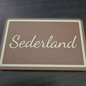 Yeti cooler Velcro patch 3D printed