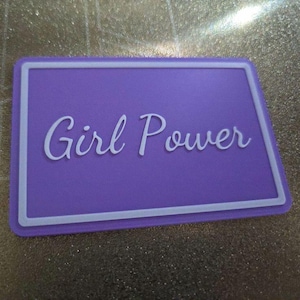 Yeti girl power patch lilac purple