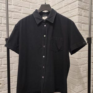 Vintage Dolce Gabbana D&G Mens Black Shirt XL Size