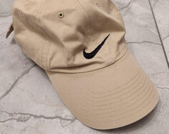Vintage Nike 00s 90s beige Cap One size