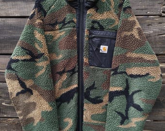 50s Duck Camo Jacket - Etsy