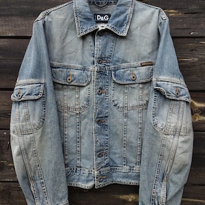 D and G Denim Jacket - Etsy