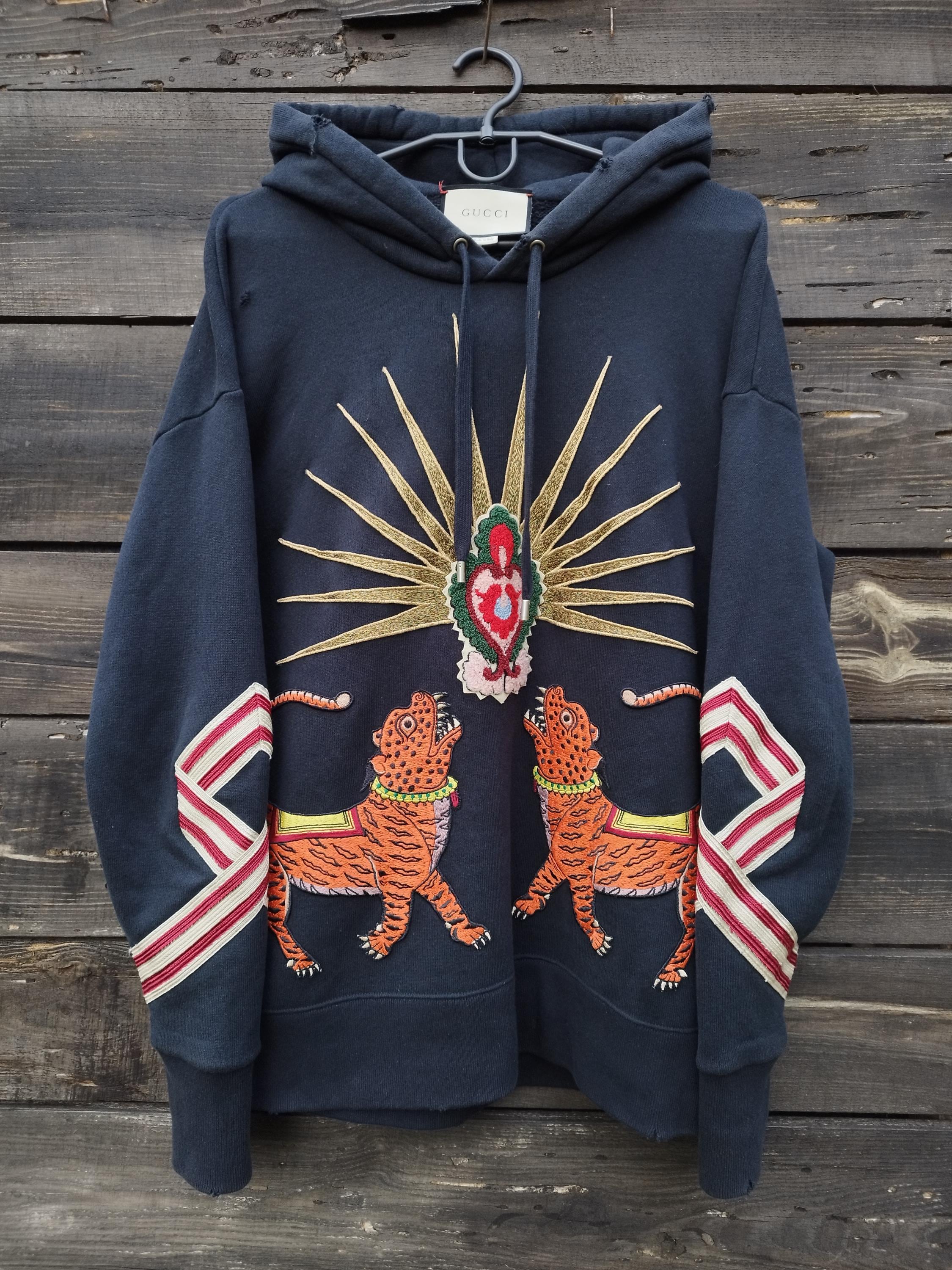 Gucci Tiger Hoodie - Etsy