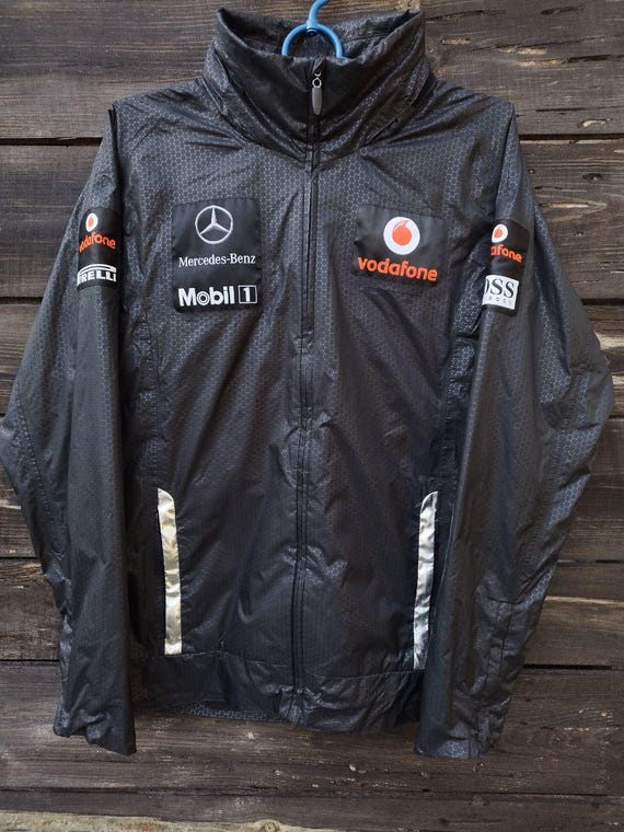 Hugo Boss Mercedes-benz Mclaren Vodafone F1 Team Nylon Jacket Size