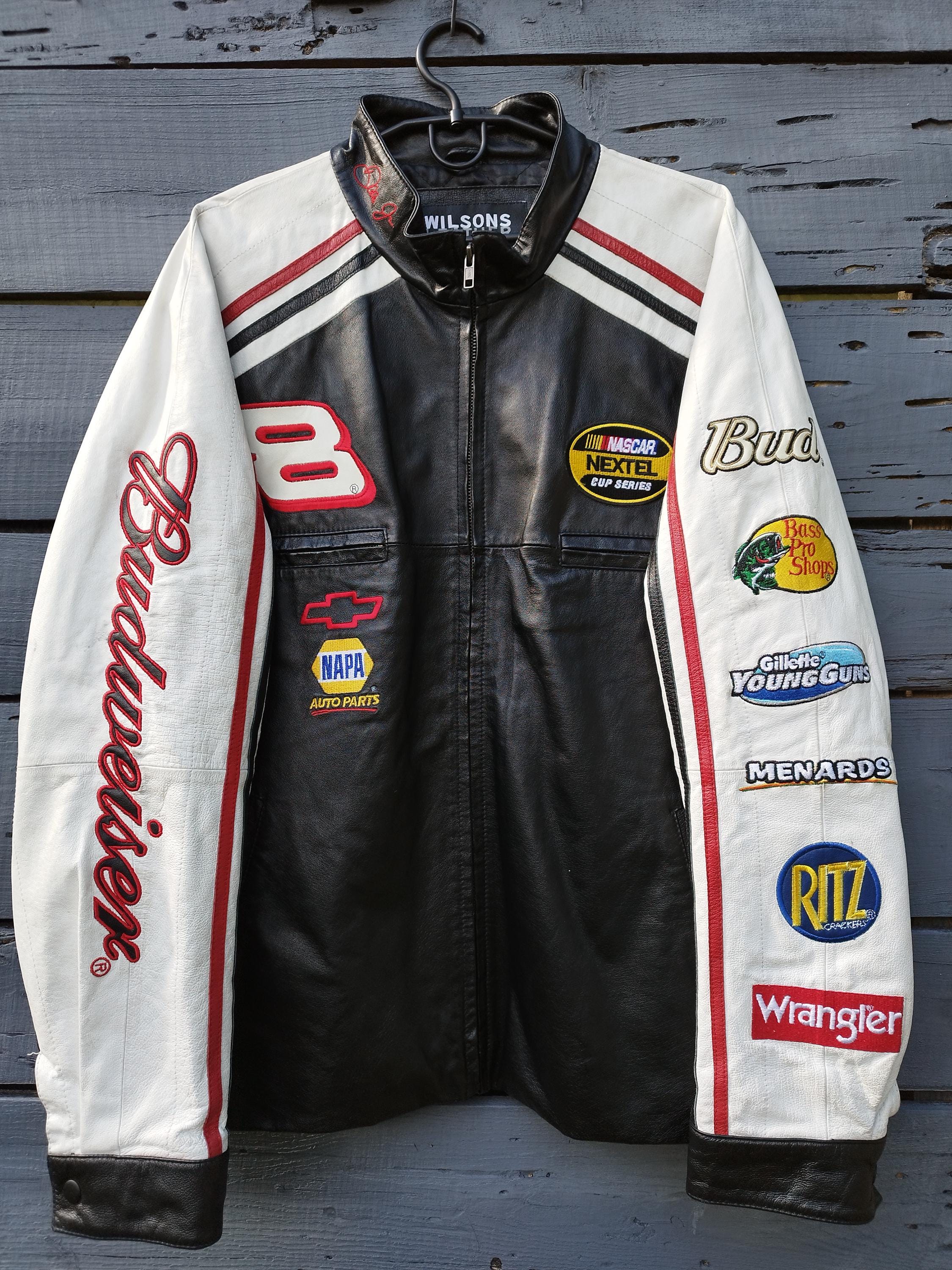 Dale Earnhardt Leather Jacket - Etsy
