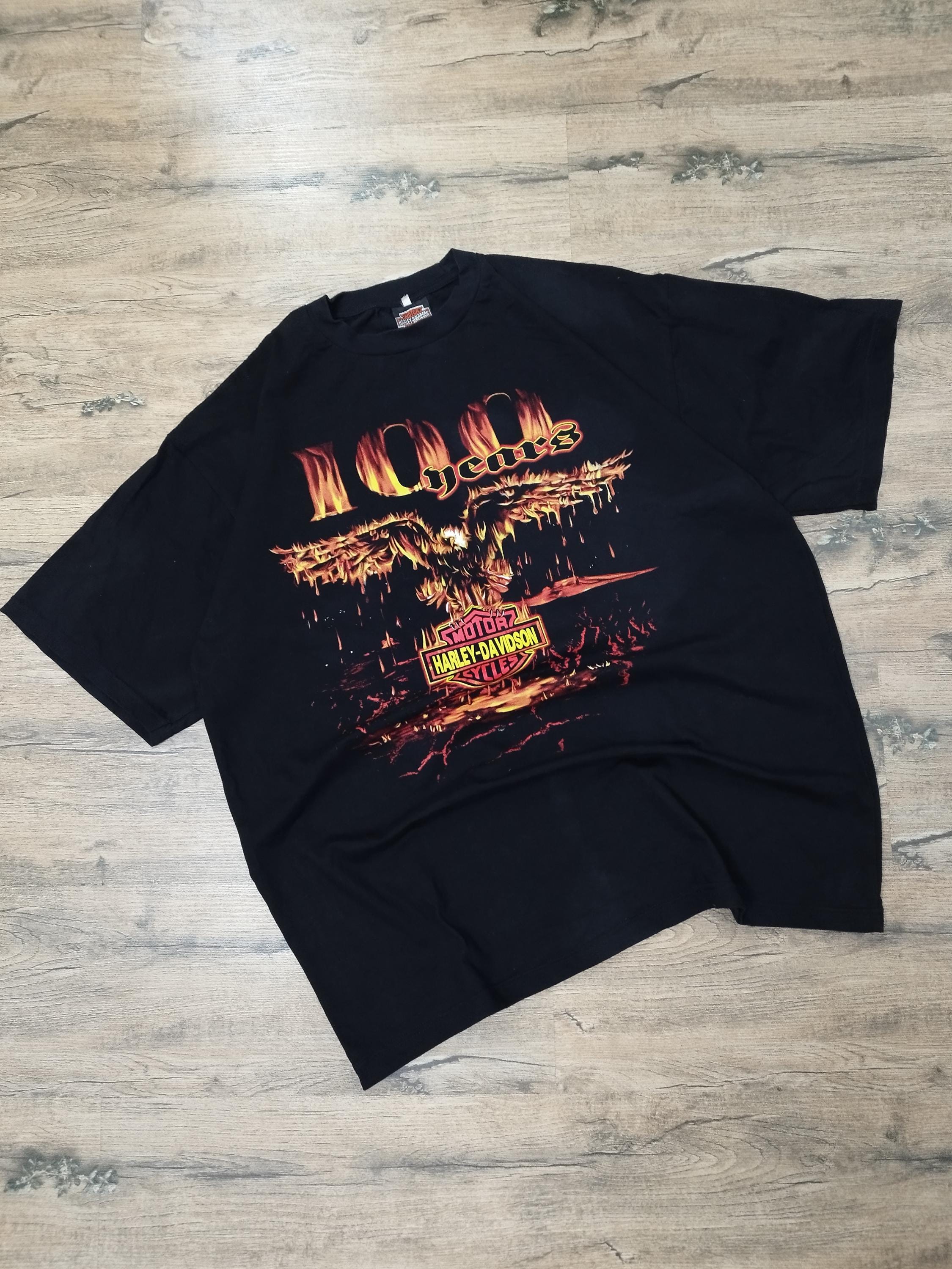 レア】HARLEY-DAVIDSON 100周年記念 Tシャツ ヴィンテージ 【公式通販】
