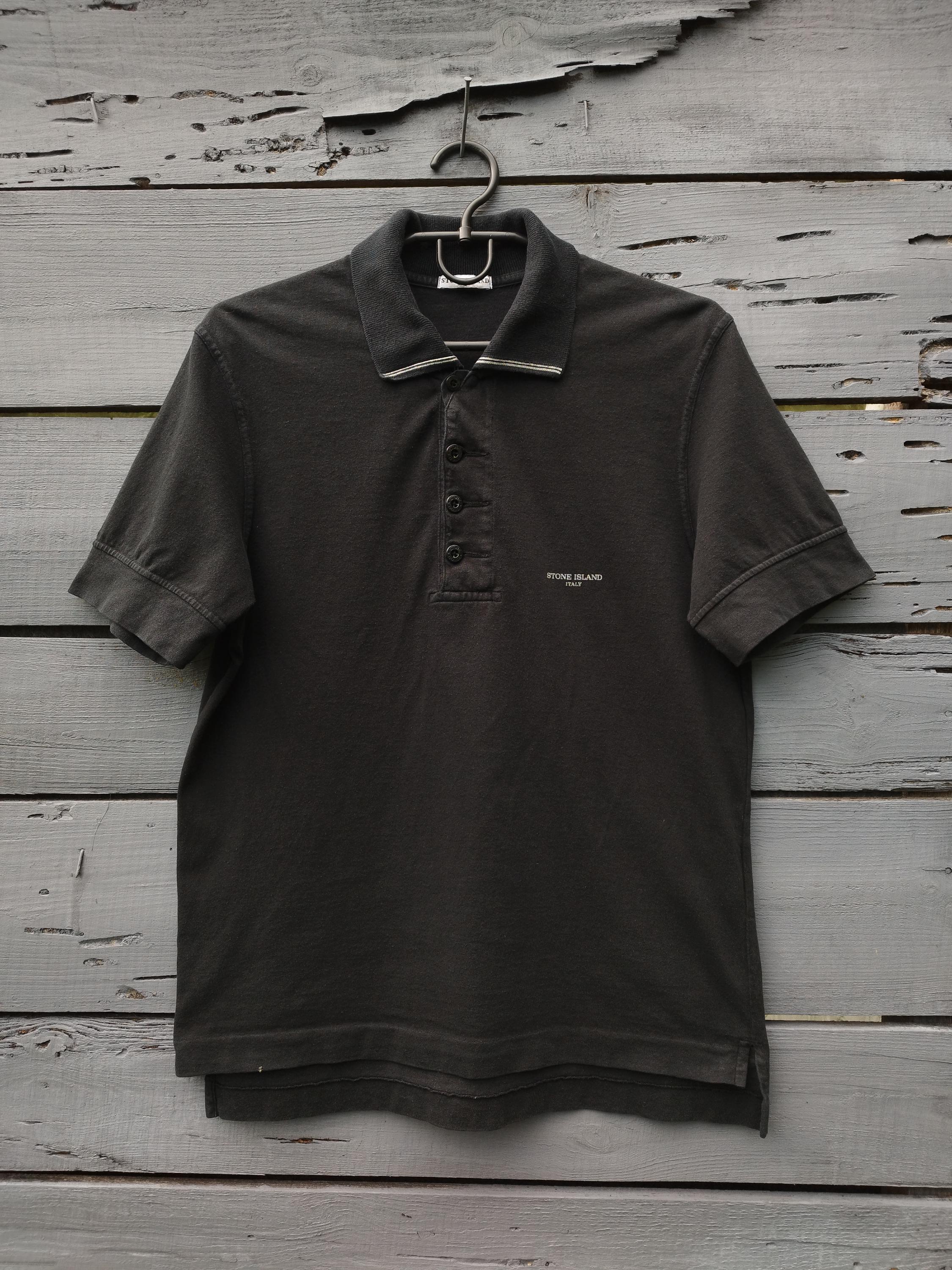 トップス VINTAGE STONE  BUTTON POLO SHIRTS Stone Island Polo Shirts - Etsy