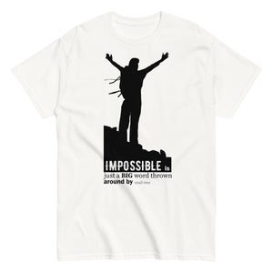 A Daily Dose of Inspiration: A Motivational Quote T-Shirt, Unisex classic tee