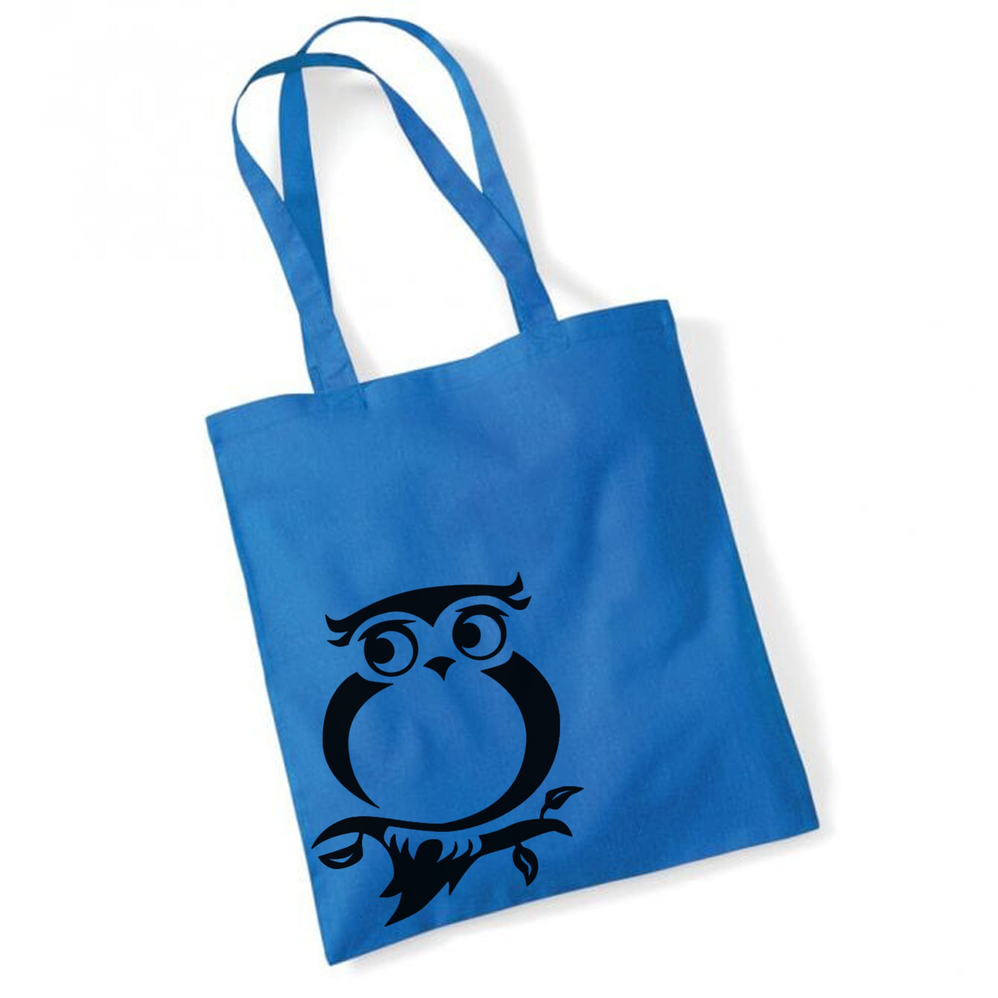 Owl Cotton tote bag/owl tote bag/shopper bag/canvas bag/eco friendly tote/beach bag