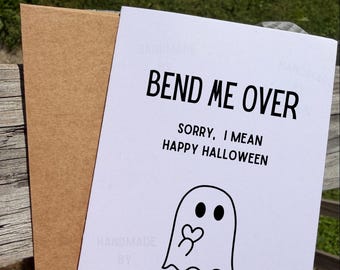 Halloween Cards for Husband, Husband Halloween Card, Dirty Halloween Cards, Halloween Card for Boyfriend, Halloween Cards, Halloween Card