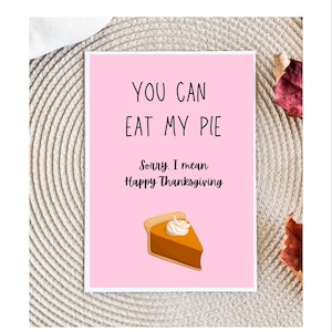 Dirty Thanksgiving Card for Husband | Husband thanksgiving Card | Raunchy thanksgiving Card | thanksgiving Card for Boyfriend | thanksgiving