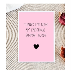 Funny card for a friend, quirky cards, snarky humor cards, friendship card, Birthday Card