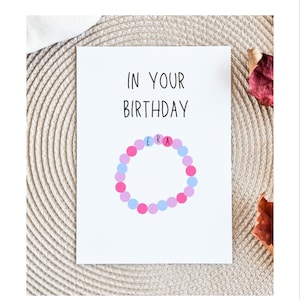 Your Birthday Era Card,Cute Birthday Card, Taylor Birthday, Happy Birthday Card, Birthday Gift, Envelope Included, Blank Inside