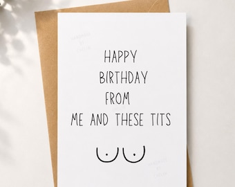 Funny Birthday Card for husband, Dirty Birthday Card, Birthday Card for Husband, Birthday Card for Boyfriend, Raunchy Birthday Card