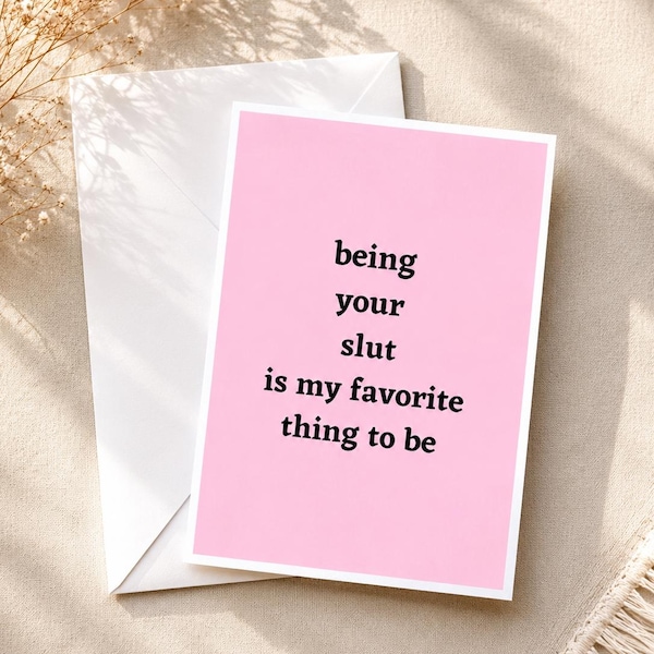 dirty fathers Day card | Card For husband | card for him | Fathers Day card | dad card | card for boyfriend