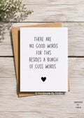Funny Cancer Support Card: Encouraging Chemo Gift, Sympathy Card | Thinking of You Bereavement Condolence Grieving Card, Support Card