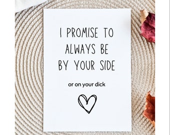 Dirty Anniversary Card | Raunchy Anniversary Card | Anniversary Card for Husband | Dirty Anniversary Card for Boyfriend Card | Card for Him