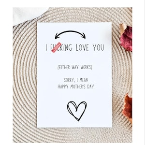Funny Mothers Day Card, Mothers Day Gift From Husband, Amazing Butt Card, Wife Birthday Card, Anniversary Card For Wife, Wife Gift For Her