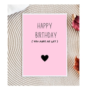 Funny Birthday Card for husband, Dirty Birthday Card, Birthday Card for Husband, Birthday Card for Boyfriend, Raunchy Birthday Card