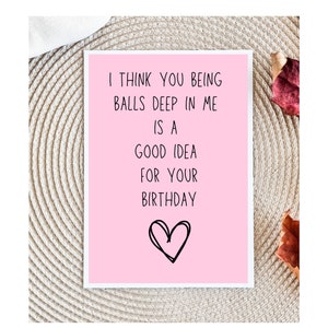 Funny Birthday Card for husband, Birthday Card, Birthday Card for Husband, Birthday Card for Boyfriend, birthday cards for him, card for him