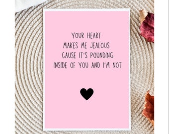 Witzige Liebeskarte | Punny-Karte | Snarky Valentinstagskarte | Witzige Jubiläumskarte | Schmutzige Liebeskarten | Karte für Ihn | Karte für Ehemann