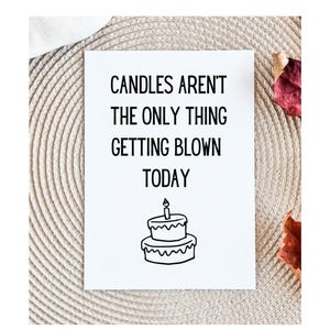 Funny Birthday Card for husband, Birthday Card, Birthday Card for Husband, Birthday Card for Boyfriend, birthday cards for him, card for him
