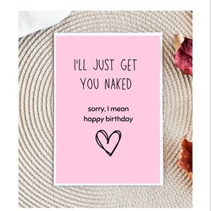 Funny Birthday Card for husband, Dirty Birthday Card, Birthday Card for Husband, Birthday Card for Boyfriend, Raunchy Birthday Card