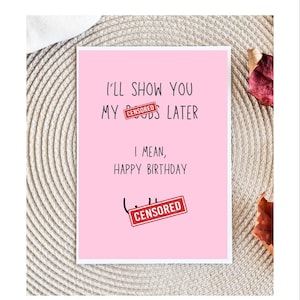 Funny Birthday Card for husband, Dirty Birthday Card, Birthday Card for Husband, Birthday Card for Boyfriend, birthday cards for him