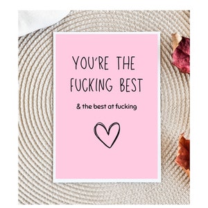 Dirty Anniversary Card | Raunchy Anniversary Card | Anniversary Card for Husband | Dirty Anniversary Card for Boyfriend Card | Card for Him