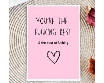 Dirty Anniversary Card | Raunchy Anniversary Card | Anniversary Card for Husband | Dirty Anniversary Card for Boyfriend Card | Card for Him