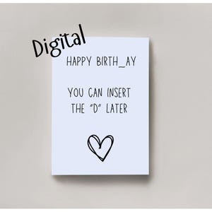 Printable Birthday Card | Birthday Card Printable | Digital Birthday Cards | Printable Happy Birthday Cards | Birthday Card Digital