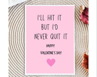 Funny Valentine's Day Card for Girlfriend | Dirty Valentine's Day Card for Her | Raunchy Valentine's Cards | Dirty Valentine's Cards