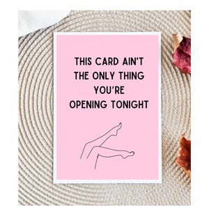 Dirty Anniversary Card | Raunchy Anniversary Card | Anniversary Card for Husband | Dirty Anniversary Card for Boyfriend Card | Card for Him