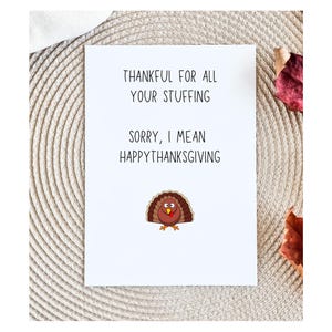 Dirty Thanksgiving Card for Husband | Husband thanksgiving Card | Raunchy thanksgiving Card | thanksgiving Card for Boyfriend | thanksgiving