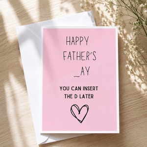 dirty fathers Day card | Card For husband | card for him | Fathers Day card | dad card | card for boyfriend