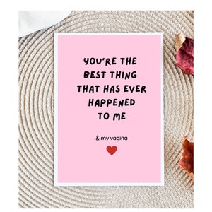 Dirty Anniversary Card | Raunchy Anniversary Card | Anniversary Card for Husband | Dirty Anniversary Card for Boyfriend Card | Card for Him