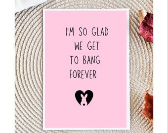 Dirty Easter Funny Adult Easter Card,  Dirty Spring Card, Dirty Card, Card For Him, Gift For Him, Easter, Holiday Card, Dirty Easter Card