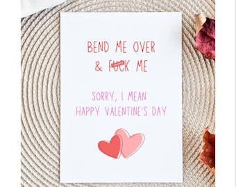 Valentines Card for Husband | Husband Valentines Card | Raunchy Valentines Card | Valentines Card for Boyfriend | Valentines Card Boyfriend