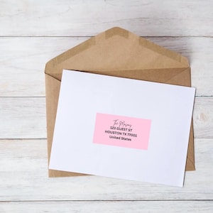 Guest Address Labels, Clear Address Labels, Wedding Address Labels, Recipient Address Stickers, Wedding Invitation Label, Guest List Labels