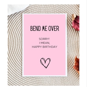 Dirty Birthday Card for Him | Raunchy Birthday Card for Husband | Boyfriend Birthday Card | Witty Birthday Card | Raunchy Birthday Gifts