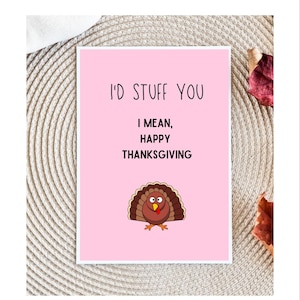 Dirty Thanksgiving Card for Wife | Girlfriend thanksgiving Card | Raunchy thanksgiving Card | thanksgiving Card for her | thanksgiving