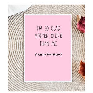 Funny Birthday Card for Husband or Boyfriend