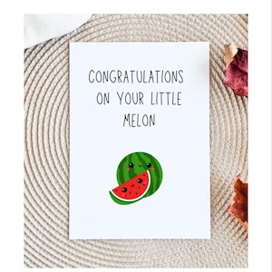 Baby Card, Card for new parents, Card for Baby Shower, funny baby shower card, funny baby card, congratulations pregnancy card